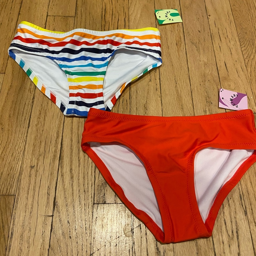 NWT Primary swim bottoms (set of 2)